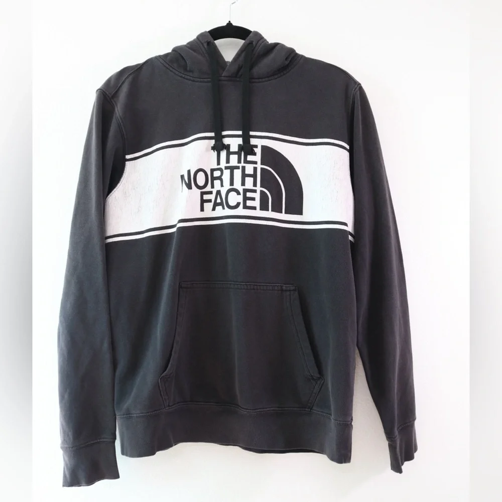 The North Face Black and White Hoodies Sweatshirts